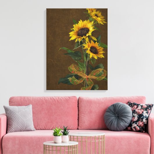 Sommersonne Leinwanddruck (Insitu (Wohnzimmer))