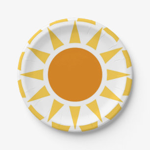 Sommersonne Pappteller