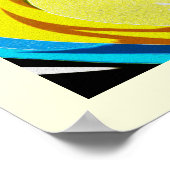 Sommersonne Poster (Ecke)