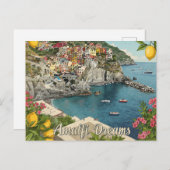 Sommersonne Postkarte (Vorne/Hinten)