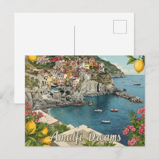 Sommersonne Postkarte (Vorne/Hinten)