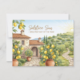 Sommersonne Postkarte