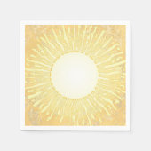 Sommersonne Serviette (Vorderseite)