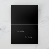 Sommersonne, Sonnenschein Gruß Karte (Innenseite)