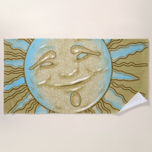 Sommersonne | Strandtuch (Vorderseite)