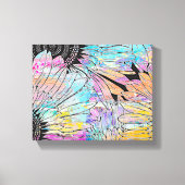 Sommersonnenblume 10" x 8" leinwanddruck (Vorderseite)