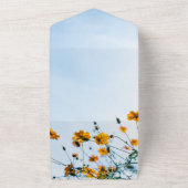 Sommersonnenblume Ganze in einer Hochzeit Einladun All In One Einladung (Außenbereich)