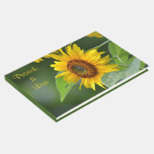 Sommersonnenblume Gästebuch (Ecke)