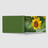 Sommersonnenblume Gästebuch (Voll)