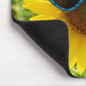 Sommersonnenblume Mousepad (Ecke)
