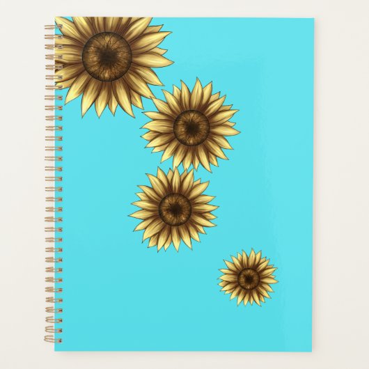 Sommersonnenblume Planer (Vorderseite)