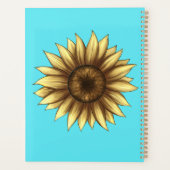 Sommersonnenblume Planer (Rückseite)