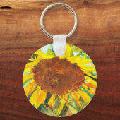 Sommersonnenblume Schlüsselanhänger (Vorderseite)