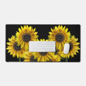 Sommersonnenblumen Desk Mat Schreibtischunterlage (Tastatur & Maus)