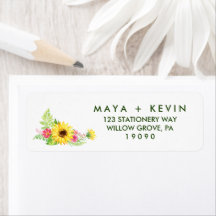 Sommersonnenblumenhochzeit