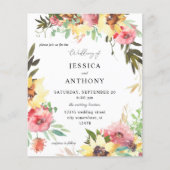 Sommersonnenblütenhochzeit 2 flyer (Vorne)