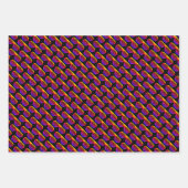 Sommersonnenbrille Neon Farbe Packpapier Blatt (Vorderseite 3)