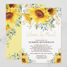 Sommersonnendusche für Grünpflanzen per Post Einladung