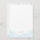 Sommersonneneinladung Einladung (Rückseite)