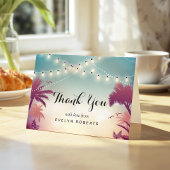 Sommersonnenklasseleuchten Danke Karte