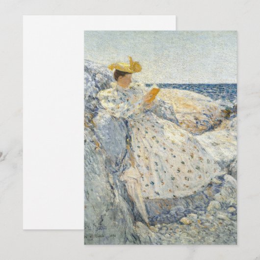Sommersonnenlicht | Childe Hassam (Vorne/Hinten)