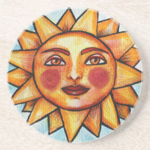 Sommersonnenschauspiel Getränkeuntersetzer