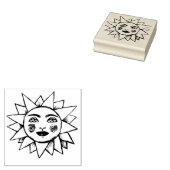 Sommersonnenschauspiel Gummistempel (Stempel)