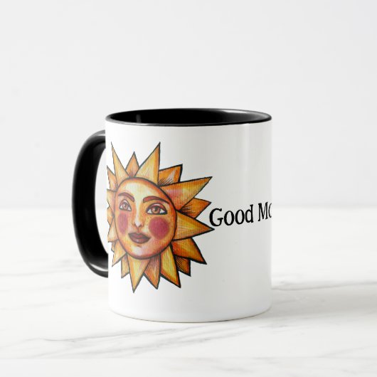 Sommersonnenschauspiel Tasse (Vorderseite Links)