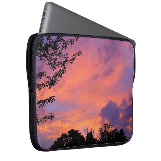 Sommersonnenschläfchen Laptopschutzhülle (Vorne Rechts)