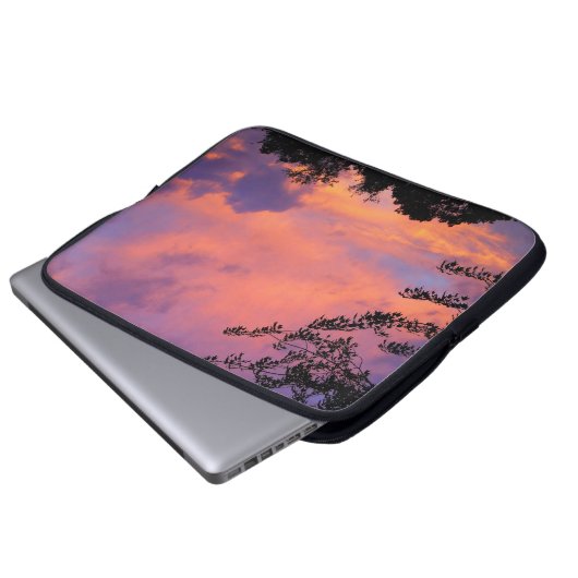 Sommersonnenschläfchen Laptopschutzhülle (Vorne Knopf)