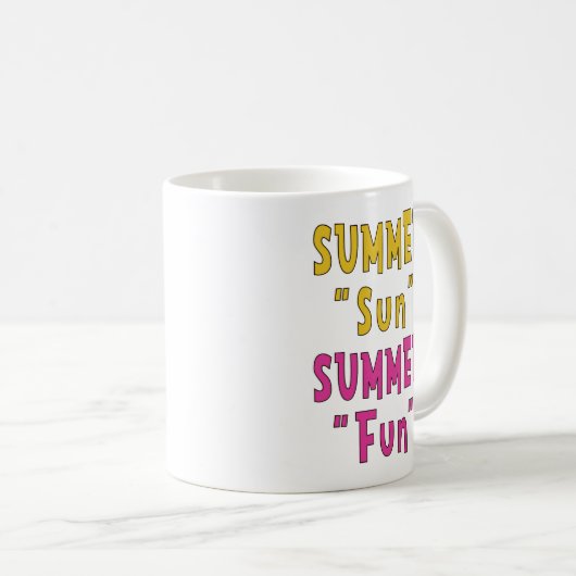 Sommersonnenspass Kaffeetasse (VorderseiteRechts)