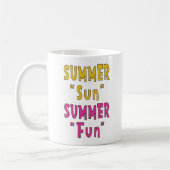 Sommersonnenspass Kaffeetasse (Links)