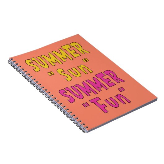 Sommersonnenspass Notizblock (Rechte Seite)