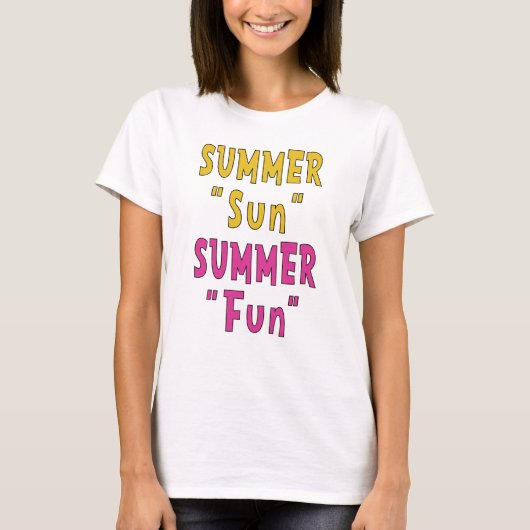 Sommersonnenspass T-Shirt (Vorderseite)