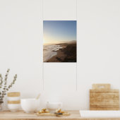 Sommersonnenuntergang auf der Schnellstraße 1 von Poster (Küche)