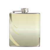 Sommersonnenuntergang Flachmann (Vorderseite)