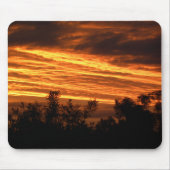 Sommersonnenuntergang in Canberra Mousepad (Vorne)