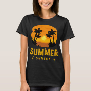 Sommersonnenuntergang T-Shirt
