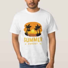 Sommersonnenuntergang T - Shirt