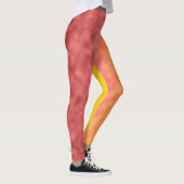 Sommersonnenwende-Blüte Leggings (Rechts)