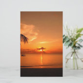 Sommersonntag Briefpapier (Stehend Vorderseite)