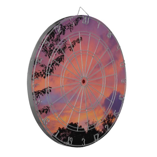 Sommersonntag Dartscheibe (Vorderseite Links)