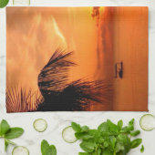 Sommersonntag Geschirrtuch (Gefaltet)