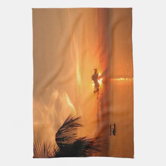 Sommersonntag Geschirrtuch (Vertikal)