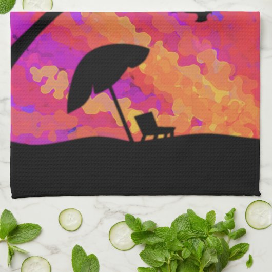 Sommersonntag Handtuch (Gefaltet)