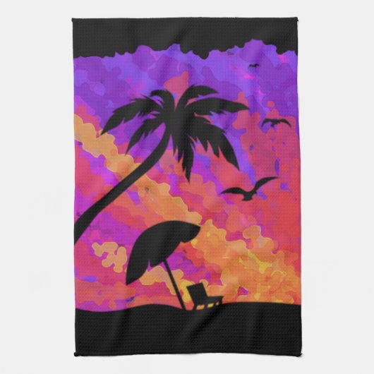 Sommersonntag Handtuch (Vertikal)