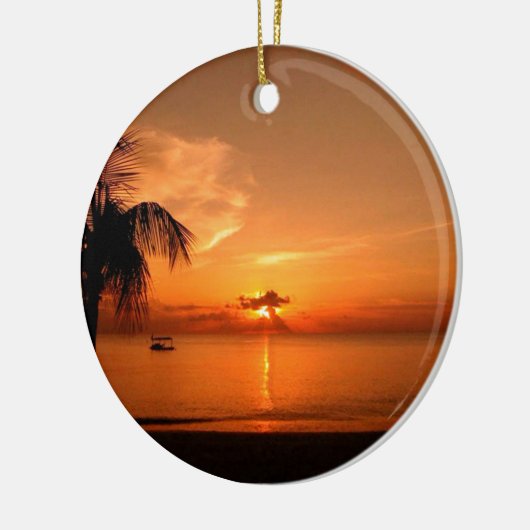 Sommersonntag Keramikornament (Links)