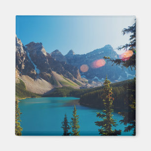 Sommersonntag Moraine Lake, Kanada Magnet