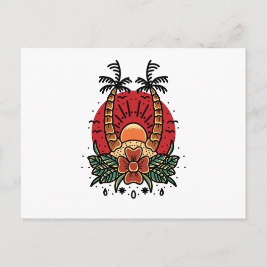 Sommersonntag Postkarte (Vorderseite)