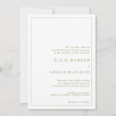 Sommersonntags Wasserfarbenhochzeit Einladung (Vorderseite)